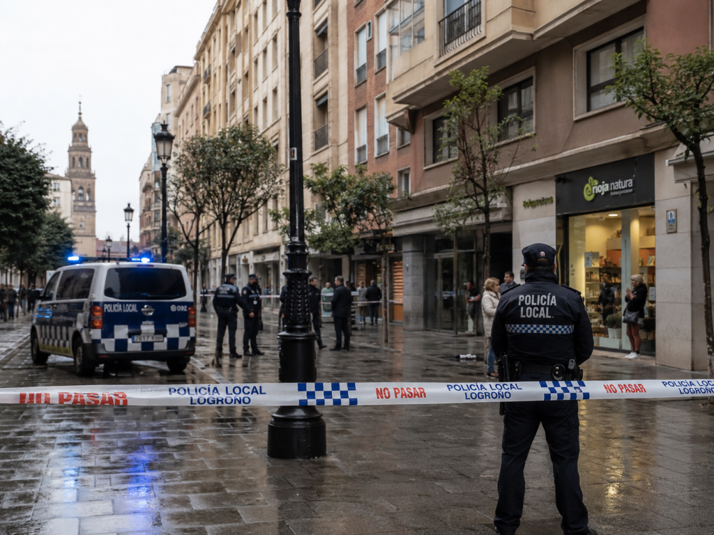 Detenido en Logroño un hombre con armas de fabricación casera